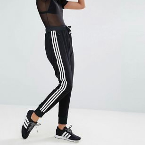 Leggings Adidas Cigarette Pants Black Adidas Originals Slim
